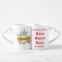 Lovebirds Lovebirds Lovers Mugs