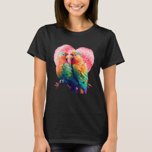 Lovebirds Parrot Lovebird Exotic Birds Bird T-Shirt