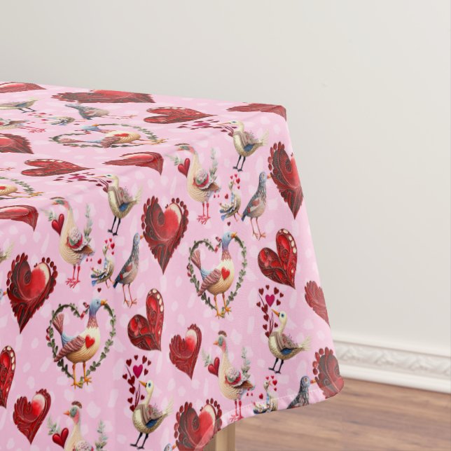 LoveBirds Tablecloth (In Situ)