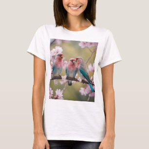 "Lovebirds" When Three Is A Crowd, T-Shirt