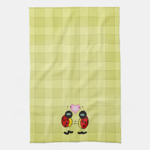 Lovebugs Picnic Kitchen Towel