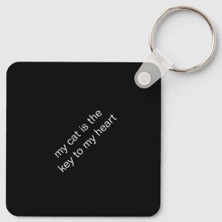 lovecats symbol key holder keychain