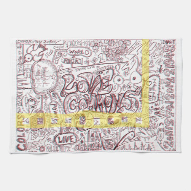 LOVECOMMONS towel (Horizontal)