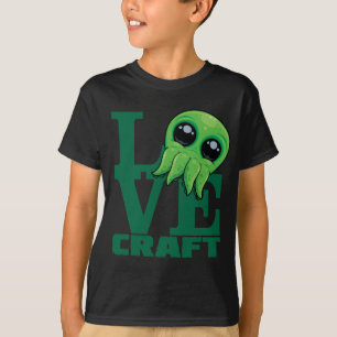 Lovecraft Baby Cthulhu Design – Spooky Cute Love T-Shirt