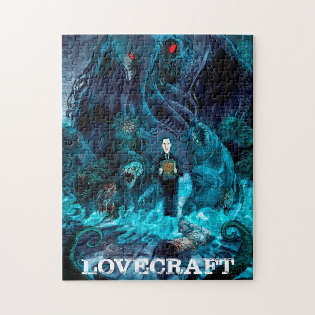 Lovecraft Creature puzzle (Vertical)