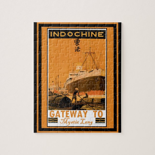 Lovecraft Cruise Lines: Mystic Leng Jigsaw Puzzle (Vertical)