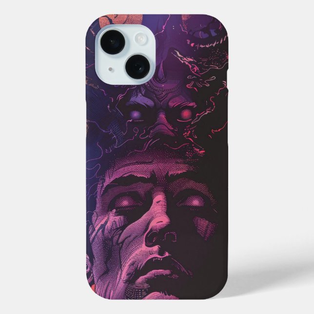 Lovecraftian Dark Fantasy Case-Mate iPhone Case (Back)