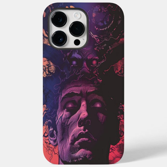 Lovecraftian Dark Fantasy Case-Mate iPhone Case (Back)