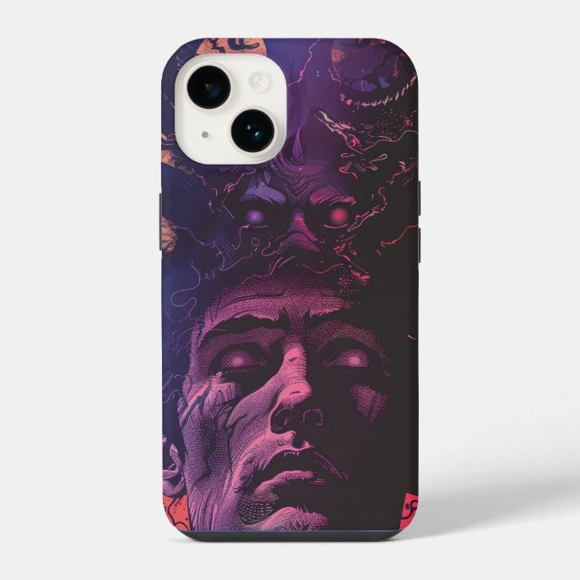 Lovecraftian Dark Fantasy iPhone Case (Back)