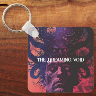 Lovecraftian Dark fantasy Keychain