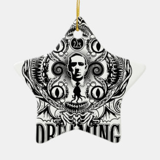 Lovecraftian Dreams Ceramic Ornament