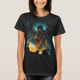 Lovecraft's Cthulhu classic design women's shirt
