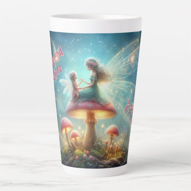 Loved Beyond Measonalized Fairy Latte Mug personna (Devant)