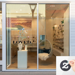 Loved Beyond Measure – Romans 5:8 Christian Bible  Window Cling