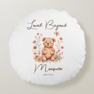 Loved Beyond Measure Round Pillow