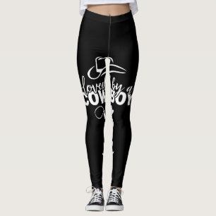 loved by a cowboy leggings