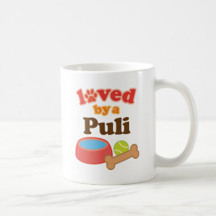 Loved By A Puli (Dog Breed) Coffee Mug