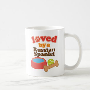 Loved By A Russian Spaniel (Dog Breed) Coffee Mug