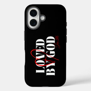 Loved by God – John 3:16 iPhone 16 Case