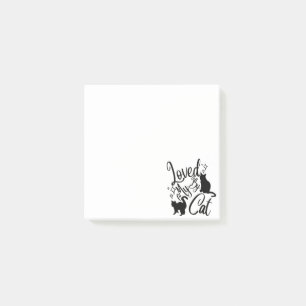 Loved By My Cat Post-it Notes