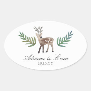Loved Dearly Oval Sticker