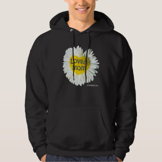 Loved Mom Heart Daisy Mother's Day Flower 2 Hoodie