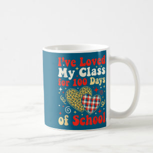 Loved My Cl For 100 Days Of School Valentines Day Coffee Mug