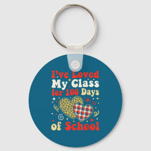 Loved My Cl For 100 Days Of School Valentines Day  Keychain