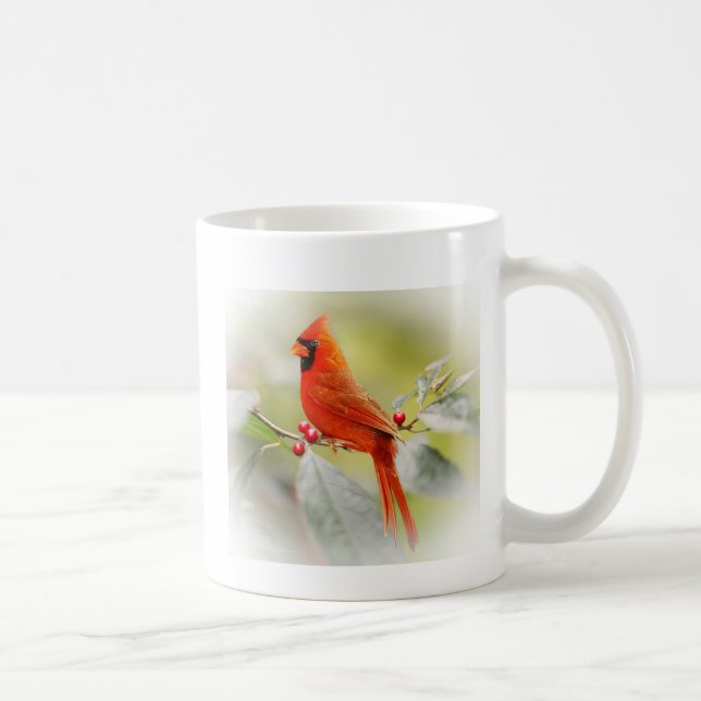Loved One from Heaven Cardinal Signs Coffee Mug (Right)