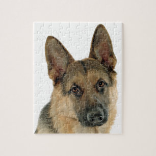 Loved & Protected by a German Shepherd Jigsaw Puzzle