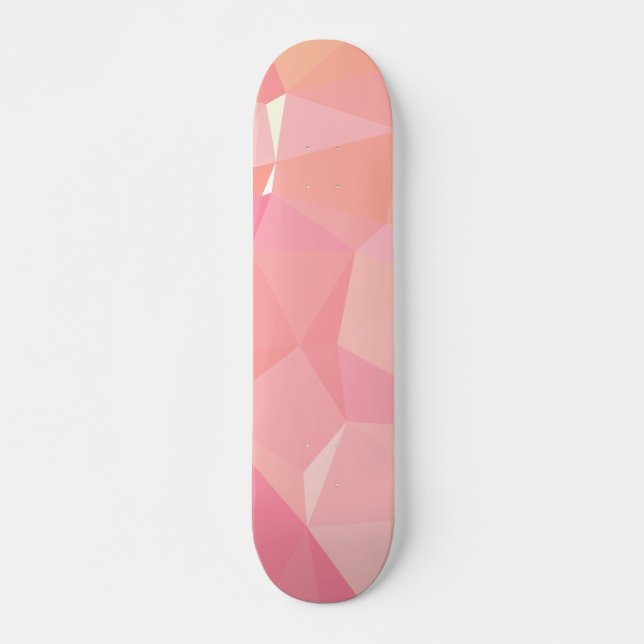 LoveGeo Abstract Geometric Design - Wedding Charm Skateboard (Front)
