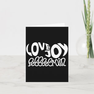 Lovejoy Fan Gift Graphic Design Music Lover Card