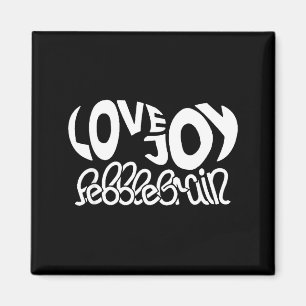 Lovejoy Fan Gift Graphic Design Music Lover  Magnet