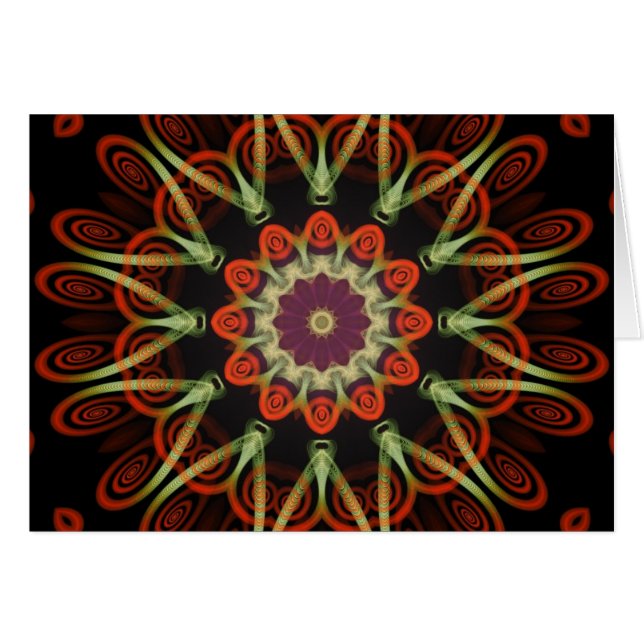 LoveKiss : Carte de FractalARTS (Devant horizontal)