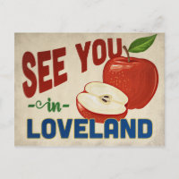 Loveland Colorado Apple - Vintage Travel