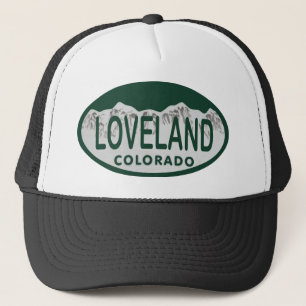 Loveland license oval trucker hat