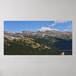 Loveland Pass, Colorado, Panorama Poster