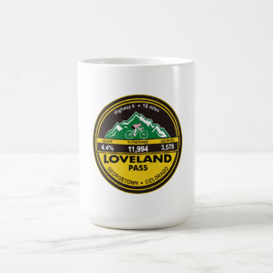 LOVELAND PASS- GEORGETOWN, CO -"CIRCLE" COFFEE MUG