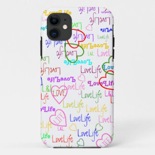 LoveLife multi colour iPhone 11 Case