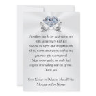 Lovely 60th wedding Anniversary Thank You Cards