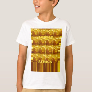 Lovely Africa Africa Maps designs Art colours.png T-Shirt