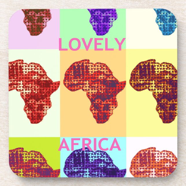 LOVELY AFRICA COASTER (Front)
