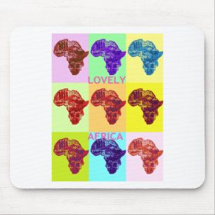 LOVELY AFRICA MOUSE PAD