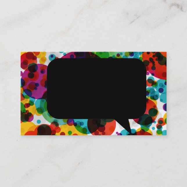 lovely and cute business card for designers (Front)