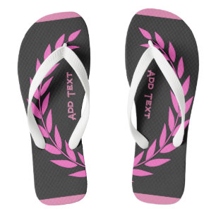 Lovely and Stylish Add Text Printed Super-Sandals Flip Flops
