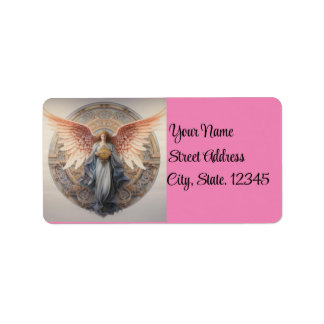 Lovely Angel Return Address Label