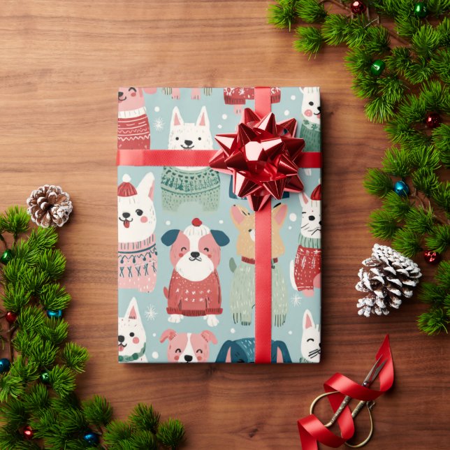 lovely animal design wrapping paper (Holiday Gift)