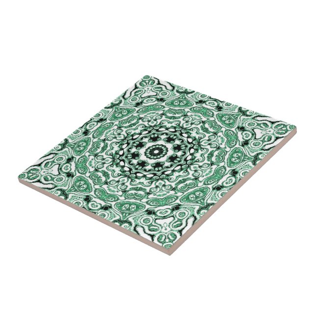 lovely arabic islamic moroccan handmade mandala  tile (Side)