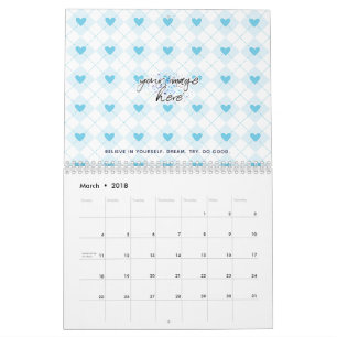 Lovely Argyle Calendar