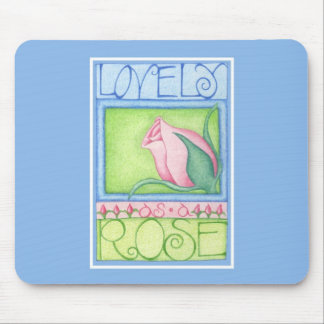 Lovely as a Rose Mousepad